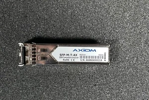 Axiom SFP-M-T-AX   1000BASE-SX SFP 850nm Transceiver Module- Same Day Shipping - Picture 1 of 4