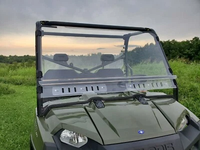 2010-2014 Polaris Ranger Crew 800, 2016-2022 Ranger Crew 570-6 Lexan Windshield - Imagem 1 de 4