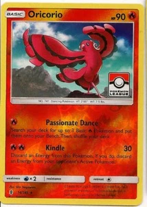 4x Oricorio Fire Holo Foil Pokemon Promo Raro LO ÚLTIMO COMO NUEVO  - Imagen 1 de 1