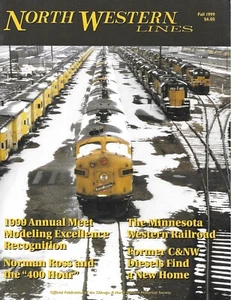 North Western Lines Fall 99 C&NW Diesels Elcho Depot Minnesota Western Railroad - Picture 1 of 5