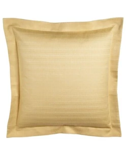 NEW No Tags Sferra DELLO Matelassé HONEY GOLD Yellow Egyptian Cotton Euro SHAM - Picture 1 of 4