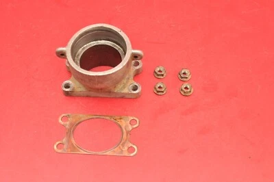 99-02 Kawasaki KX125 KX 125 2000 tubo de escape cilindro brida soporte junta de montaje Foto 1 de 3