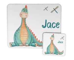 Dragon Child Themed personalised placemat and coaster set - Picture 1 of 3