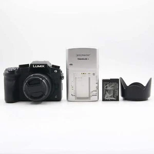 * USED * Panasonic Lumix DMC-GX85 with G Vario 12-32mm f/3.5-5.6 MEGA O.I.S. Len - Picture 1 of 12