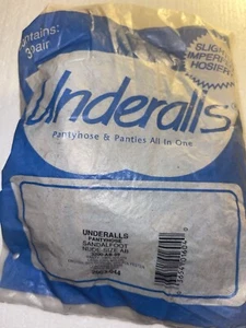 UNDERALLS PANTYHOSE SANDLEFOOT SLIGHTLY IMPERFECT NUDE PKG/3 SIZE AB - Picture 1 of 1