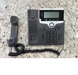 LOT OF 6 Cisco IP Phone CP 7821 9/10 condition Desktop Phones Free Shipping VoIP - Picture 1 of 9