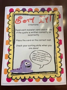 Educational Task Card Game - Picture 1 of 3