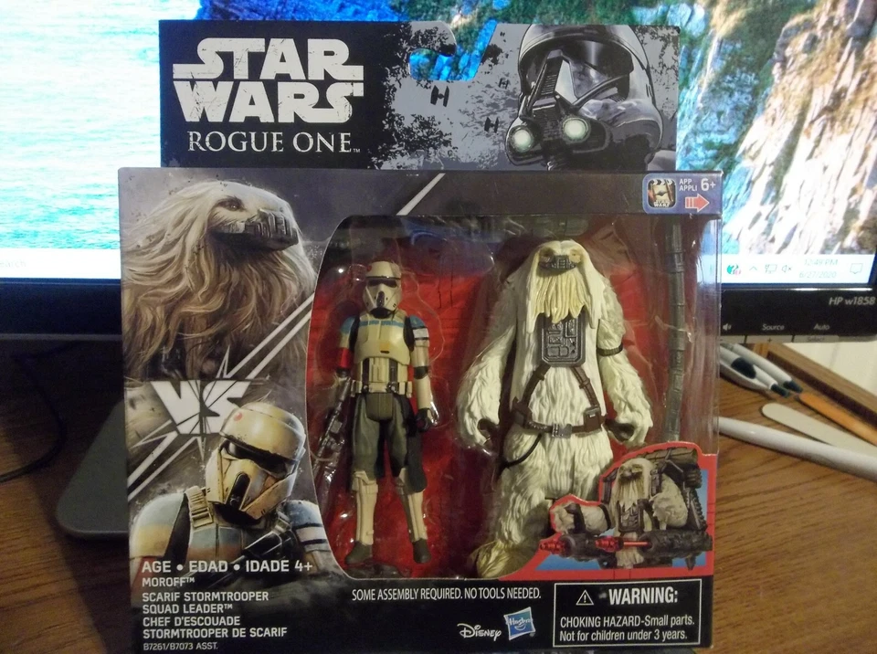 Moroff VS SCARIF Stormtrooper Squad Leader Star Wars Rogue One Hasbro 2016