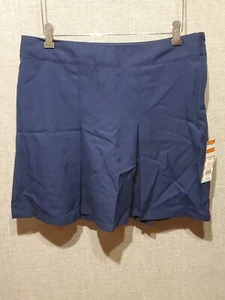Cat & Jack Girls Pleated Uniform Scooter Skirt Navy Blue Size 14 Plus New W Tags - Picture 1 of 4