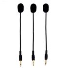 3.5mm Plug Noise Cancelling Microphone Bendable Mic Headphone Replacement