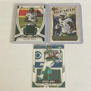 Denzel Mims 2021 Panini Certified Patch /299 New York Jets With Rookie Lot - Picture 1 of 3