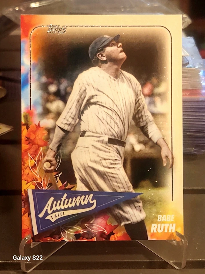 2024 Topps Update Series - Babe Ruth - Autumn Tales #AT-25  - Image 1 of 2