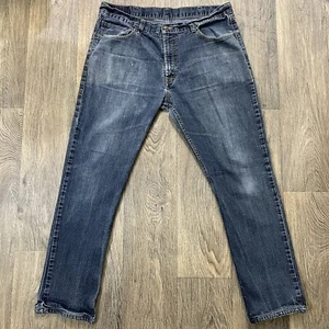 Men’s Levi’s L 504 Slim Straight Size W34 L29 Denim Blue Classic Rare Lot - Picture 1 of 8