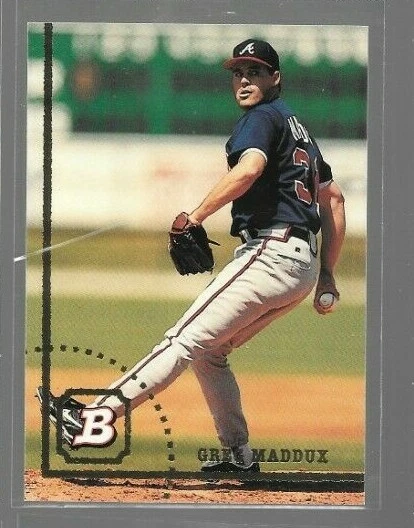 1994 Bowman Greg Maddux #245 Braves - Image 1 of 1