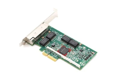 IBM Quad-Port Gigabit PCIe x4 Ethernet-TX Network Adapter P/N: 00E2872 Tested - Image 1 of 4