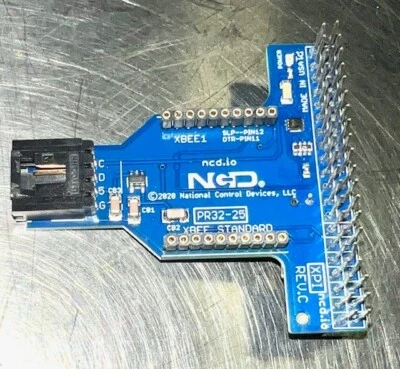 I2C Shield Raspberry Pi 2 3 & 4 w/ Outward Facing I2C and Comms Port NEW PR32-25 - Image 1 of 2