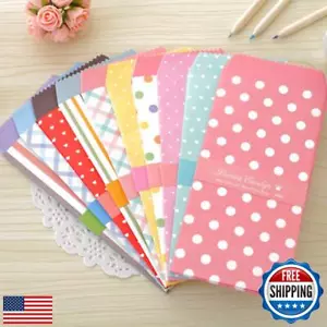 SCStyle 50 Pack Colored Envelopes 3.35 x 6.89 Inches 10 Unique Design Cute Co - Picture 1 of 5