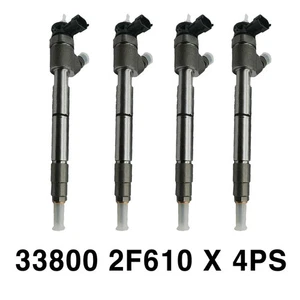 33800-2F610 CRDI Fuel Injector Set 4PCS for Kia Carnival Sedona Sorento 15-17 - Bild 1 von 2