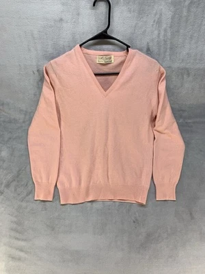 Suéter McGeorge of Dumfries 100 % rosa cachemir talla 38 vintage años 80 Foto 1 de 4