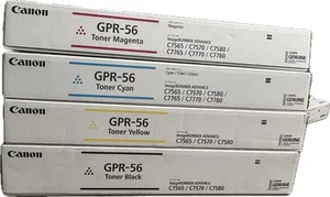 Lot of 4 New Canon GPR-56 Genuine Toner - Picture 1 of 2