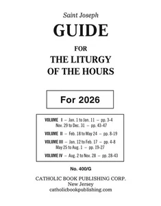 2026 Leitfaden Stundengebete, Großdruck - Bild 1 von 1