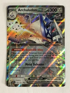 Pokemon TCG Surging Sparks Archaludon EX 130/191 Near Mint - Picture 1 of 3