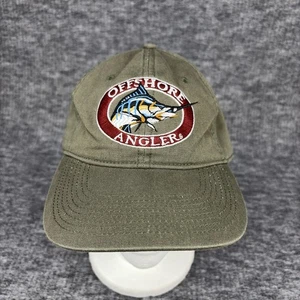 World Wide Sportsman 'Offshore Angler' Olive Green Strapback Hat - New w/o tags - Picture 1 of 8