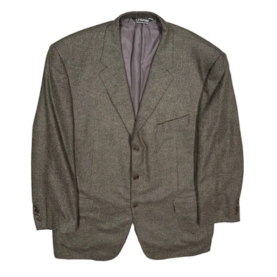 Шерстяной кашемировый блейзер Samuelsohn текстурированный коричневый спортивное пальто Canada 48 R - Изображение 1 из 4