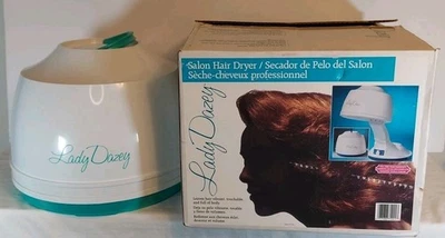 Lady Dazey 3100 Salon Hair Dryer 4 Speed Adj Hood Height 2 Wig Settings USA VTG - Image 1 of 4