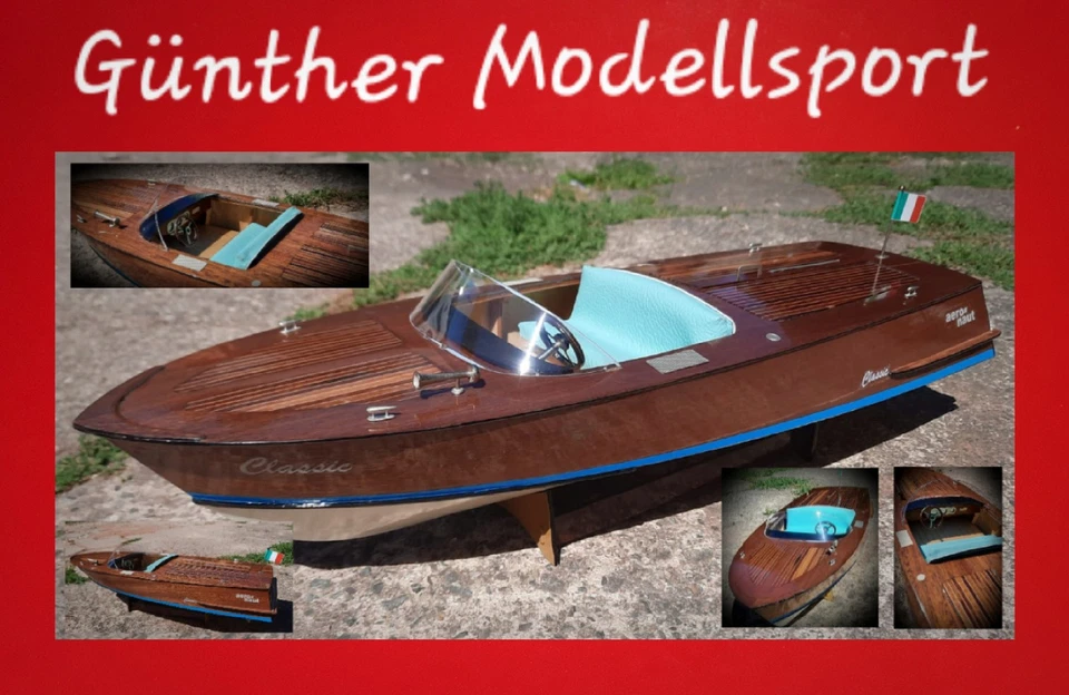 Classic Sportboot, Nr. 3092/00 v. aeronaut / Günther Modellsport, Holzbausatz - Bild 1 von 4