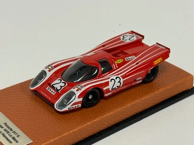 1/43 BBR PORSCHE 917 K VINCITORE 1970 24 H Di Le Mans BASE In Pelle ABG449 - Immagine 1 di 4