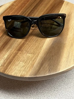 Vintage RAY BAN Cats Bausch & Lomb Sunglasses Black 1990s Unisex - Image 1 of 4