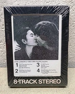 John Lennon & Yoko Ono Double Fantasy 8-Track Sealed - Imagen 1 de 5