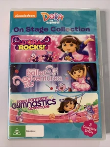 Dora The Explorer: Dora Rocks / Ballet Adventures / Gymnastic Adventures (DVD) - Bild 1 von 5