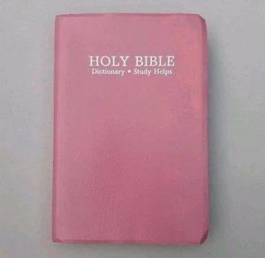Pink HOLY BIBLE Old & New Testament Translated Out Of Original Tongues KJV 1989 - Bild 1 von 12