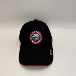 White Pass Yukon Route Hat 2009 Baseball Cap Souvenir Black Adjustable - Picture 1 of 5