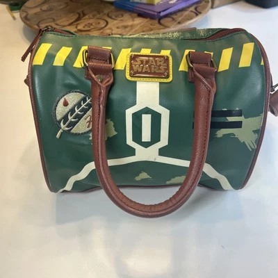 Loungefly Star Wars Crossbody Boba Fett Barrel Bag RARE - Image 1 of 4