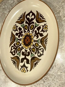 1960s Denby/Langley Canterbury Oval Platter - Picture 1 of 4