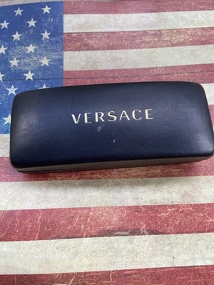 Versace Authentic Hard Eyeglasses Case in Black - Image 1 of 3
