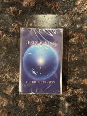 KANYE WEST Jesus Is King CASSETTE New SEALED Blue Dr. Dre Variant - Image 1 of 2