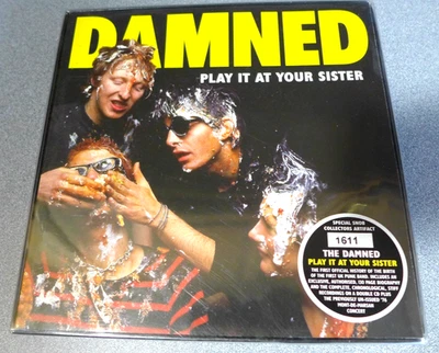 DAMNED - PLAY IT AT YOUR SISTER  3CD BOX SET BOOKLET LIKE NEW STIFF YEARS LIVE # - Image 1 of 4