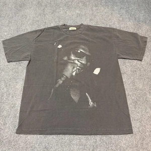 NEU Trinity Label Hemd Herren Large Vintage schwarz Tyson $$$ Grafik T-Shirt Distress - Bild 1 von 11