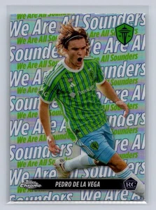 2024 Topps Chrome MLS #TT-10 Pedro de la Vega Team Tags - Seattle Sounders FC - Bild 1 von 2