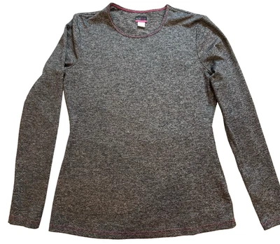 Koi Lite эластичная майка, женская, размер большой, гранитный серый, медицинский - Изображение 1 из 4