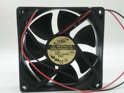 ADDA AD0924XB-A71GL 24V 0.25A 9cm 90mm Double Ball Axial Fan - Image 1 of 3