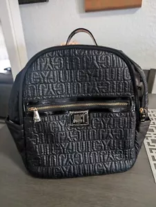 Juicy Couture Black Backpack Purse - Picture 1 of 6