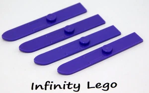 4 LEGO Dark Purple Minifigure Ski (6 Studs Long) (18744 90509) - 4 Pieces - Picture 1 of 1
