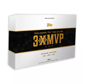 2025 Topps Welcome to the Club: 3X MVP Hobby Box, Shohei Ohtani, IN HAND - Picture 1 of 4