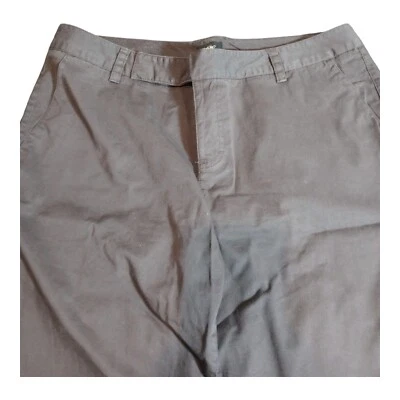 Bermudas ajustadas Mossimo marrón tiro bajo elásticas para mujer talla 10 nuevas sin etiquetas Foto 1 de 4