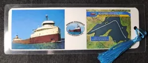 Ship or Boat Bookmark - Hand Made - Choose Ship (A - G) - 5 ml - 8" x 3" - Picture 1 of 68